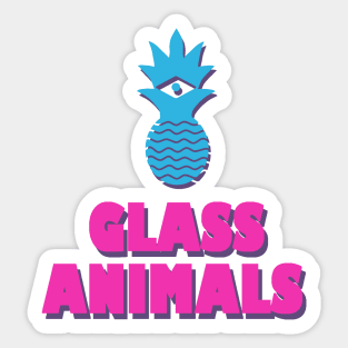 Glass Animals Logo: Deja Vu Sticker